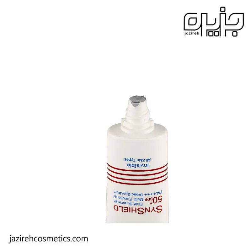 فلوئید ضدآفتاب بی رنگ سان شیلد +SPF50 ساین اسکین